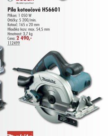 Pila kotoučová HS6601 - UNI HOBBY akcniletaky.com