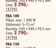 Nástěnné topení FKA 100 - UNI HOBBY akcniletaky.com