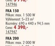 Nástěnné topení FKA 150 - UNI HOBBY akcniletaky.com