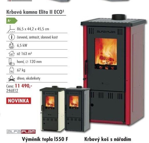 Krbová kamna Elita II ECO - UNI HOBBY akcniletaky.com