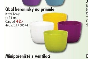Obal keramický na primule - UNI HOBBY akcniletaky.com