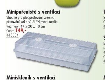 Minipařeniště s ventilací - UNI HOBBY akcniletaky.com