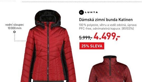 Dámská lyžařská bunda Luhta