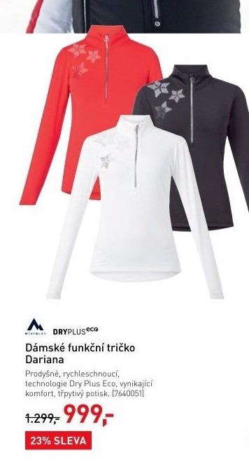 Dámské lyžařské funkční tričko McKinley