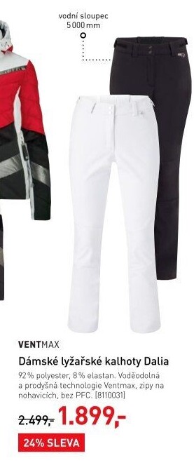 Dámské lyžařské kalhoty McKINLEY