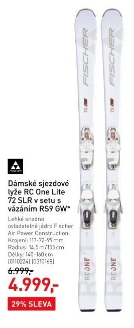 Dámské lyže Fischer