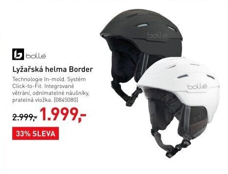Lyžařská přilba Bollé