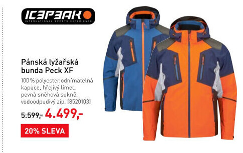 Pánská lyžařská bunda Icepeak