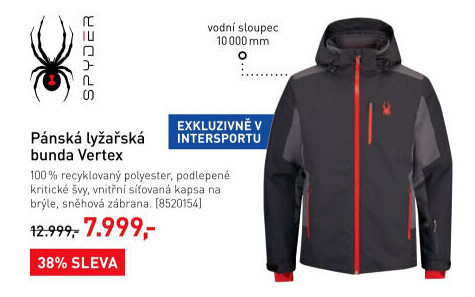 Pánská lyžařská bunda Spyder