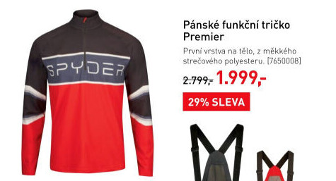 Pánské termo tričko Spyder