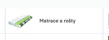 Matrace a rošty