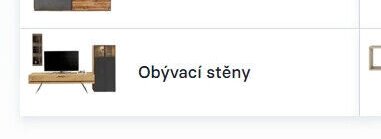 Obývací stěny