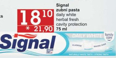 Pasta na zuby Daily White Family Signal