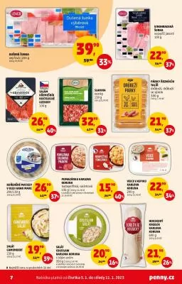 akční leták Penny Market 5.1.2023-11.1.2023