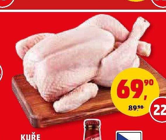 KUŘE bez drobů chlazené