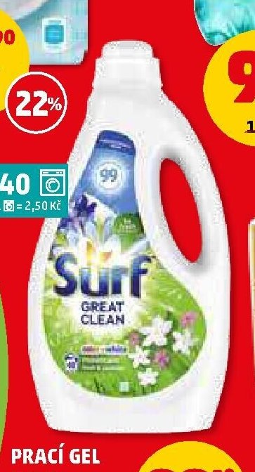 PRACÍ GEL SURF