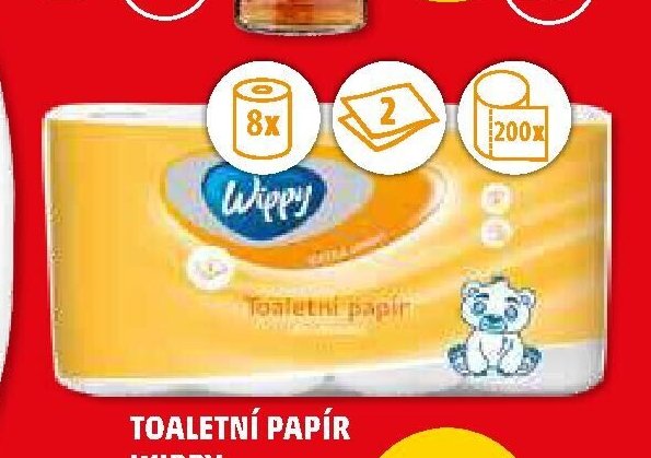 TOALETNÍ PAPÍR WIPPY