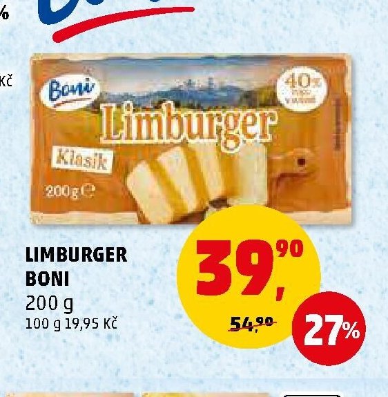 LIMBURGER BONI 200 g