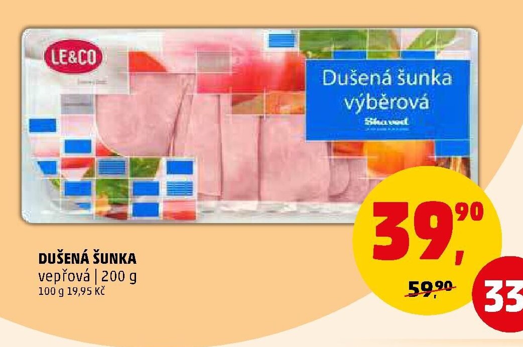 DUŠENÁ ŠUNKA vepřová