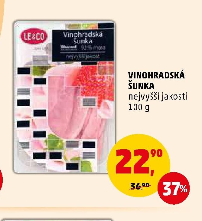 VINOHRADSKÁ ŠUNKA nejvyšší jakosti