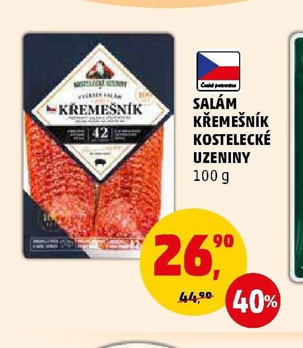 SALÁM KŘEMEŠNÍK KOSTELECKÉ UZENINY