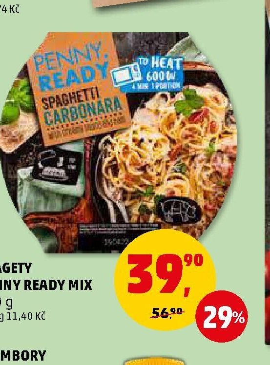 Špagety Penny Ready Mix