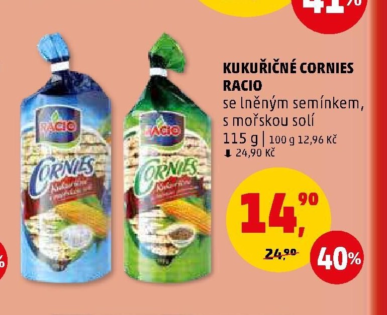 KUKUŘIČNÉ CORNIES RACIO
