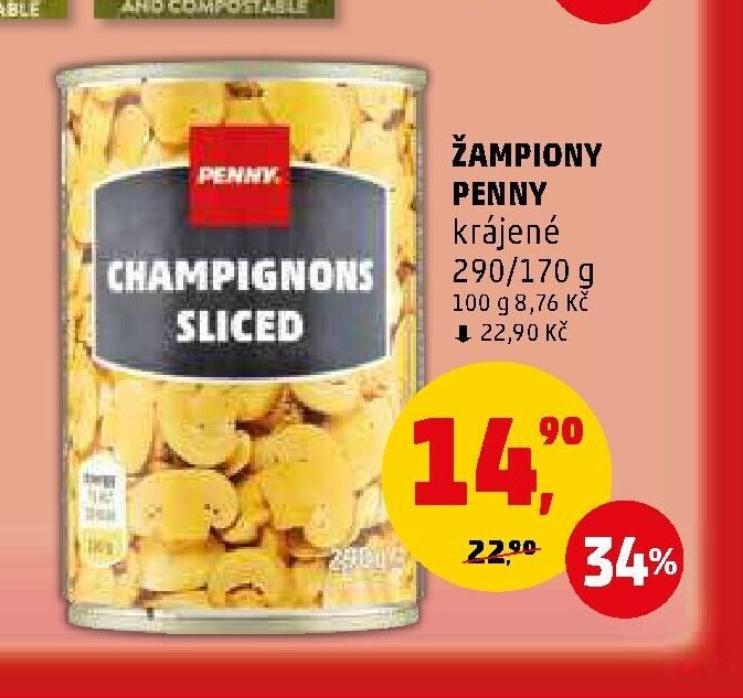 ŽAMPIONY PENNY krájené