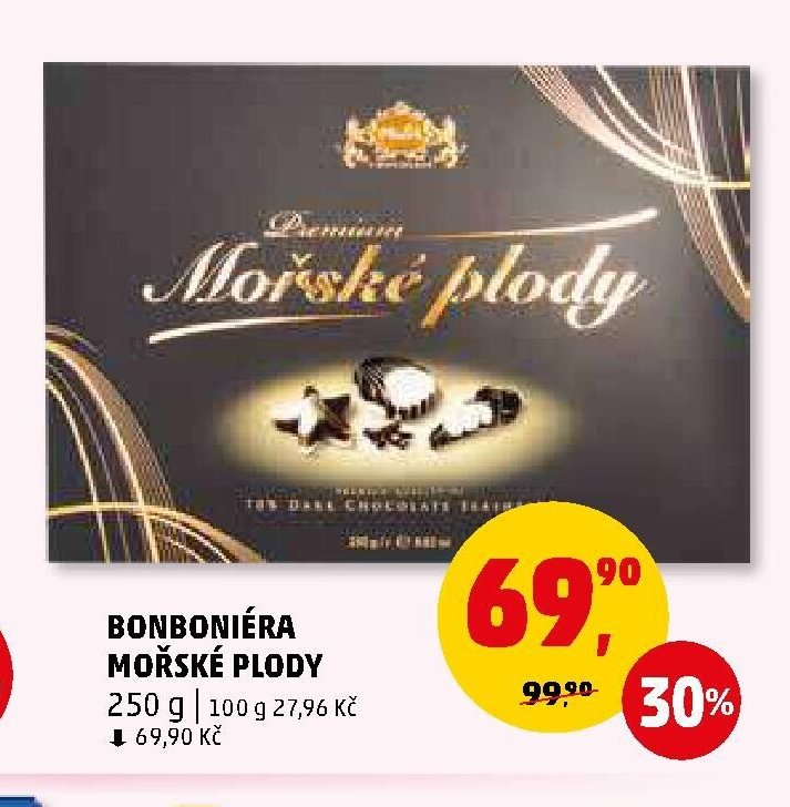 BONBONIÉRA MOŘSKÉ PLODY