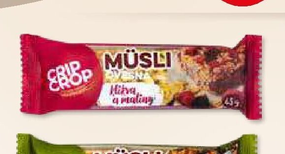 Müsli ovesná tyčinka Crip Crop