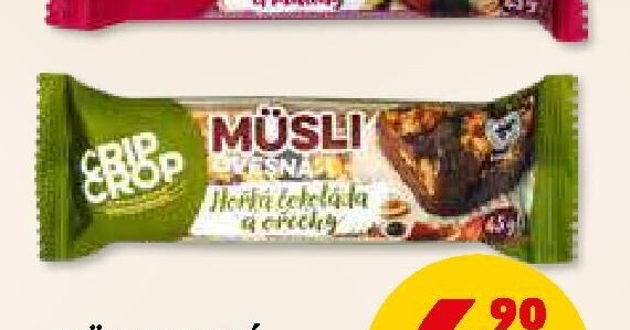 Müsli ovesná tyčinka Crip Crop