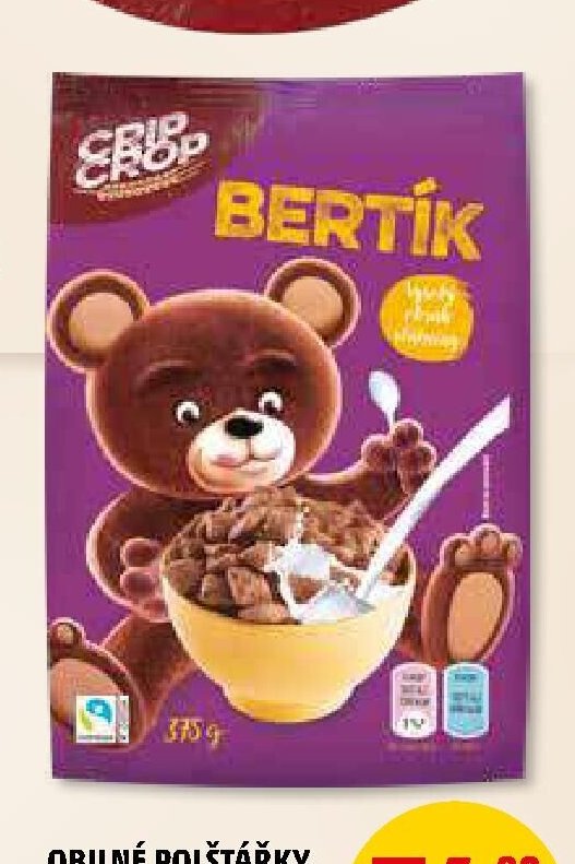 Obilné polštářky Bertík Crip Crop