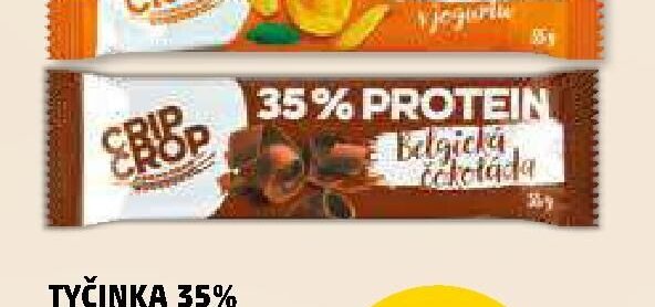 Tyčinka 35% Protein Crip Crop (belgická čokoláda)