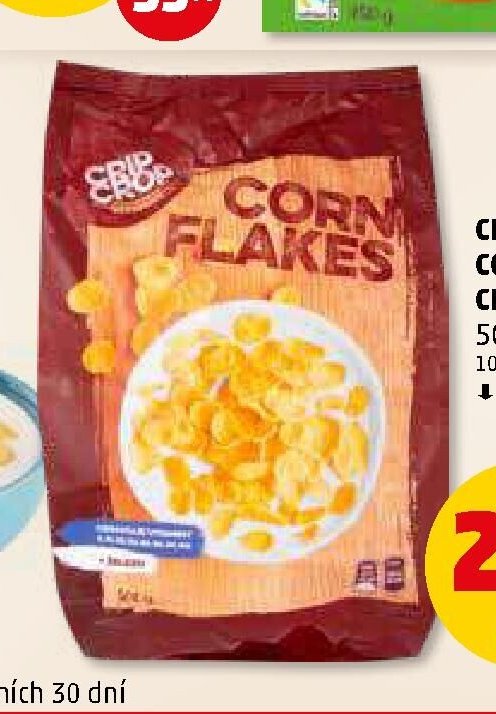 Cereálie Cornflakes Crip Crop