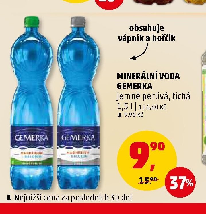 MINERÁLNÍ VODA GEMERKA