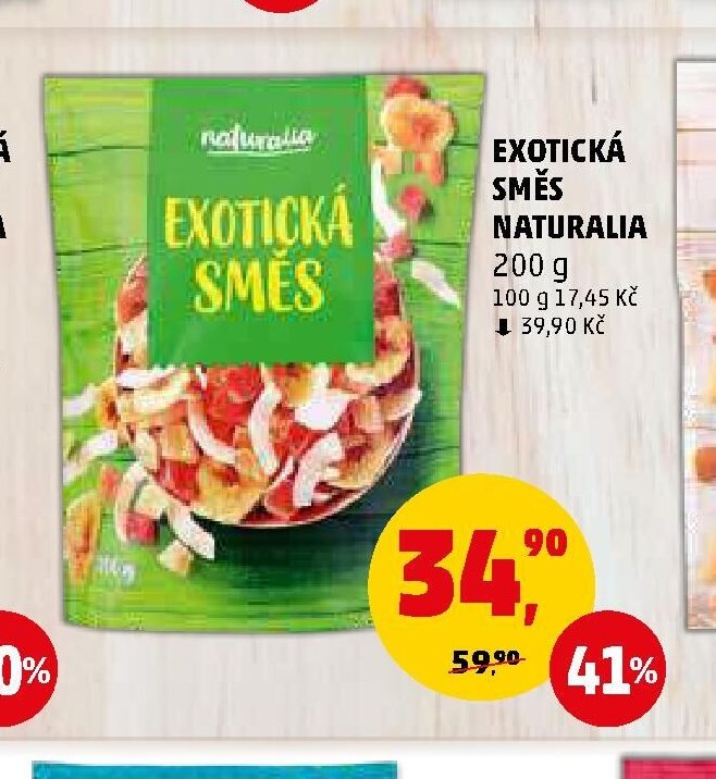 EXOTICKÁ SMĚS NATURALIA 200 g