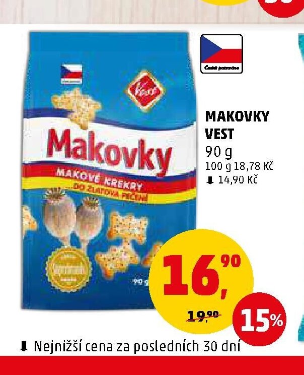 MAKOVKY VEST 90 g