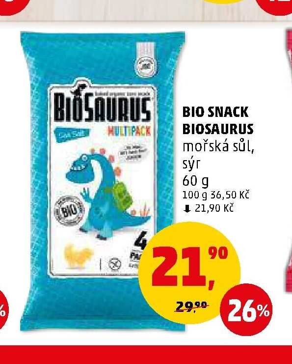 BIO SNACK BIOSAURUS 60 g