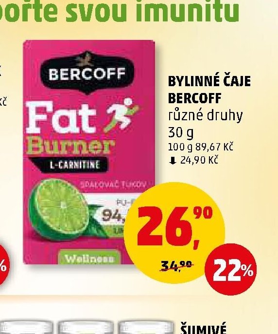 BYLINNÉ ČAJE BERCOFF 30 g