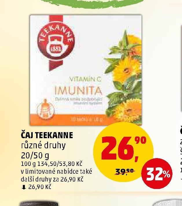 ČAJ TEEKANNE 20/50 g