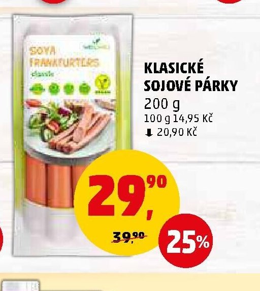 KLASICKÉ SOJOVÉ PÁRKY