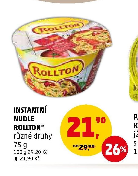 INSTANTNÍ NUDLE ROLLTON