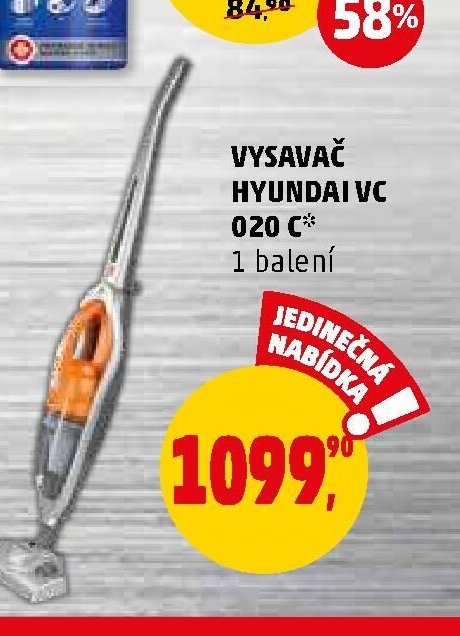VYSAVAČ HYUNDAI VC 020 C