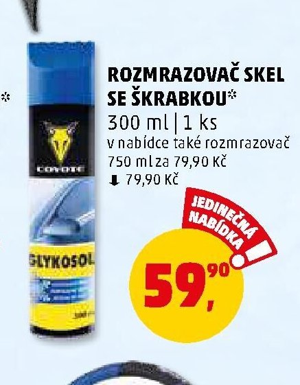 ROZMRAZOVAČ SKEL SE ŠKRABKOU 300 ml