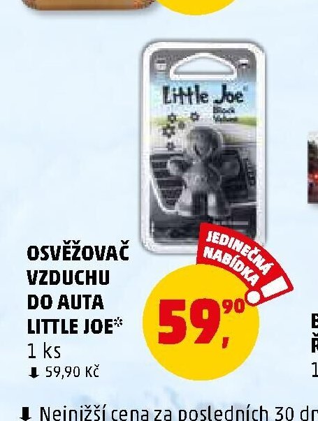 OSVĚŽOVAČ VZDUCHU DO AUTA LITTLE JOE