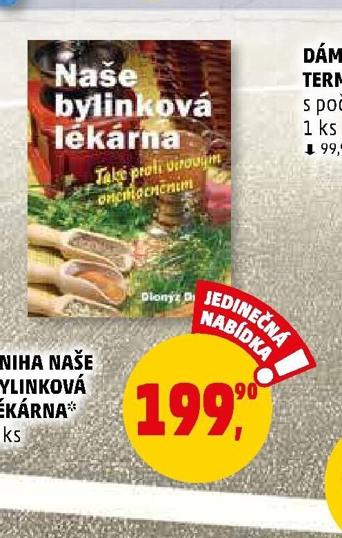 KNIHA NAŠE BYLINKOVÁ LÉKÁRNA
