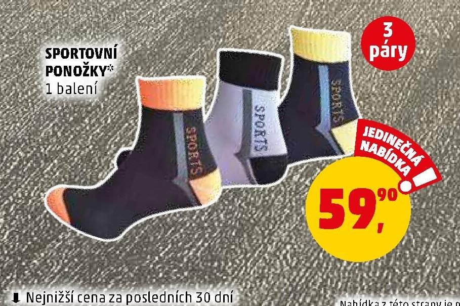 SPORTOVNÍ PONOŽKY