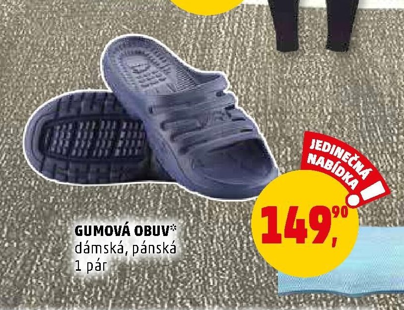 GUMOVÁ OBUV