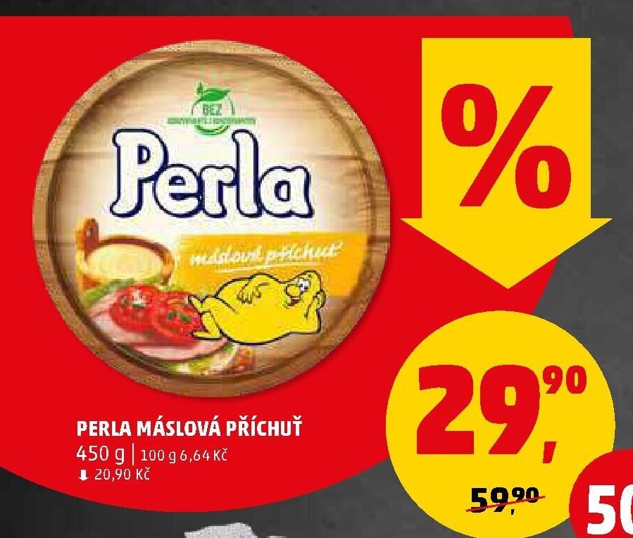 PERLA MÁSLOVÁ PŘÍCHUŤ 450 g