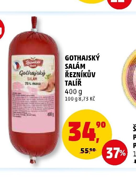 Gothajský salám Řezníkův talíř